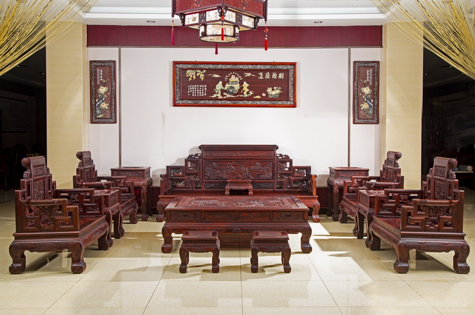 馬島黑酸枝·大卷書沙發(fā)