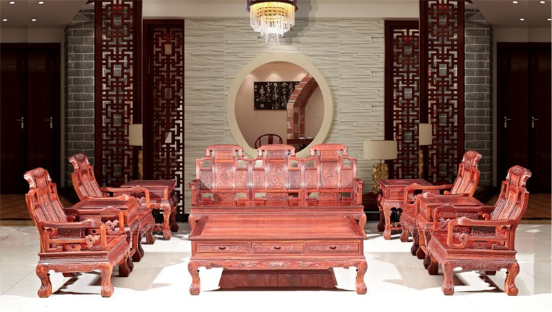 小葉紅檀·八寶沙發(fā)