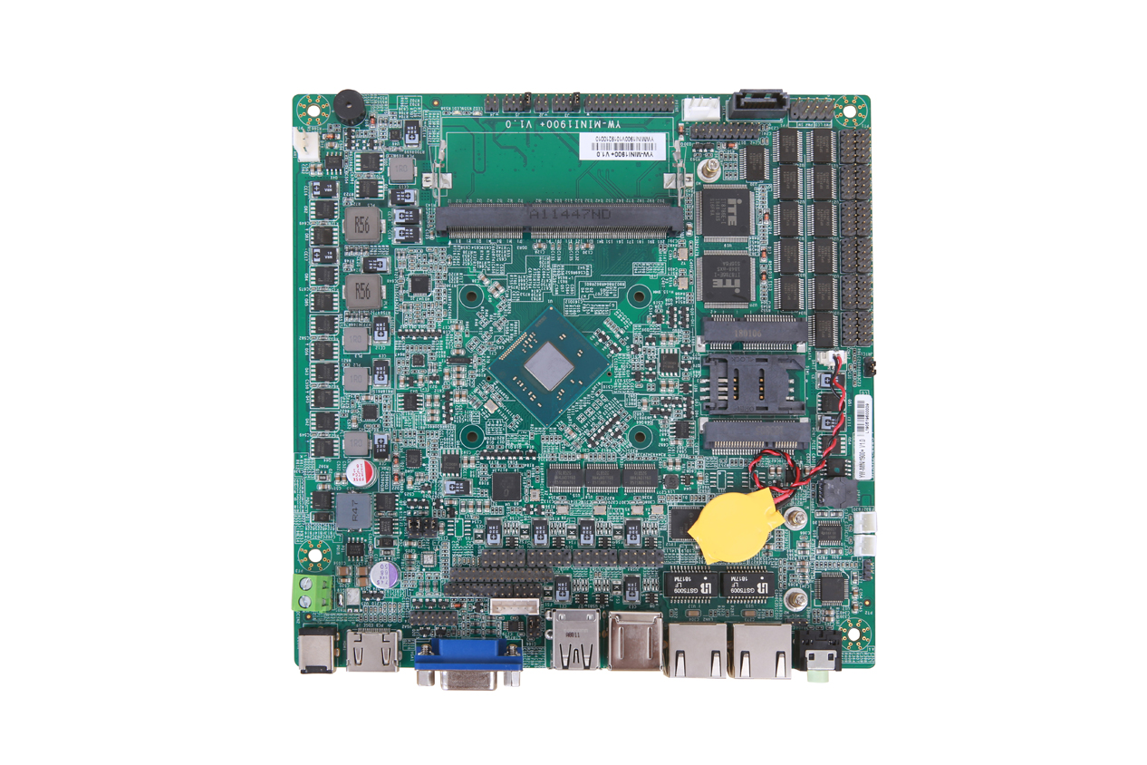 新品發布|基于Intel?Bay Trail-D J1900處理器、多USB口、多COM口的MINI-ITX工業主板