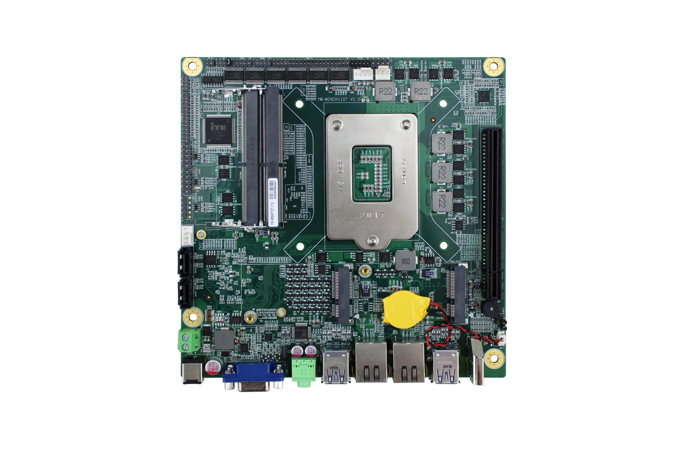 新品發布|基于Intel?H81/H110芯片組、直流供電、帶PCIE插槽的MINI-ITX工業主板