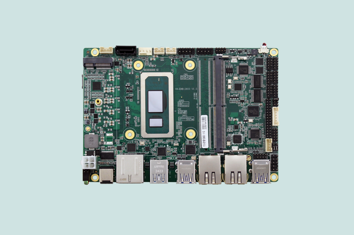 新品發布|支持intel?i5 1235U/i7 1365U的3.5寸工業主板YW-EMB13800